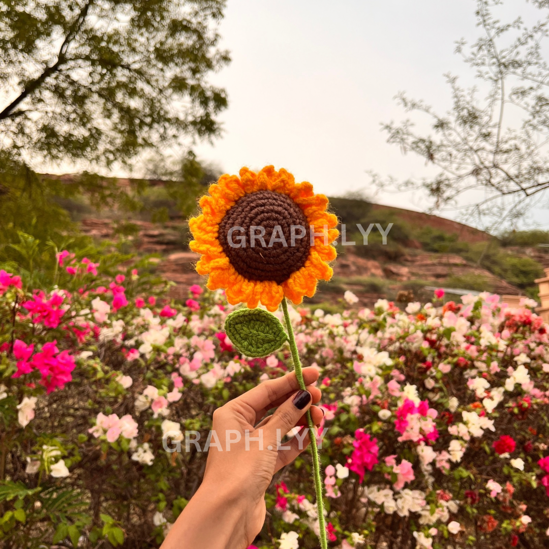 Crochet Sunflower