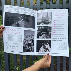 The Birthday Times : Birthday Newspaper