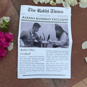 The Rakhi Times : Rakhi Newspaper 📰