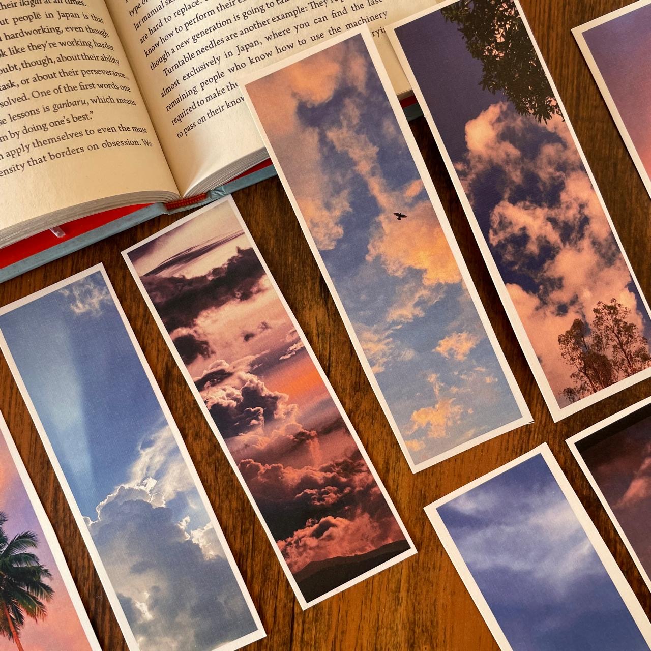 Sky Series Bookmarks | 8 Pcs per pack